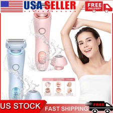2-in-1 Epilator Women Painless Touch Facial Body Hair Removal Depilator Shaver