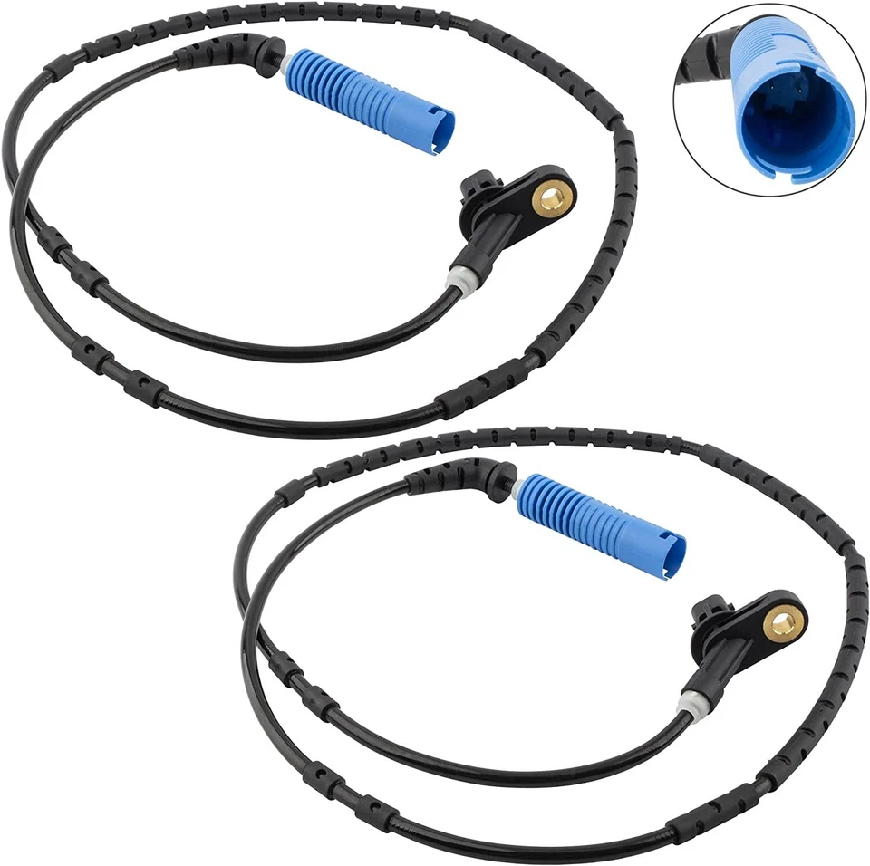 Sensor de velocidad de rueda ABS delantero trasero izquierdo derecho para BMW E46 Z4 323i 318i 320i Foto 3 de 4