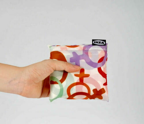 IKEA SPEJSIG Tasche/Einkaufstasche/in die Tasche faltbar - NEU - mehrfarbig - Bild 2 von 4