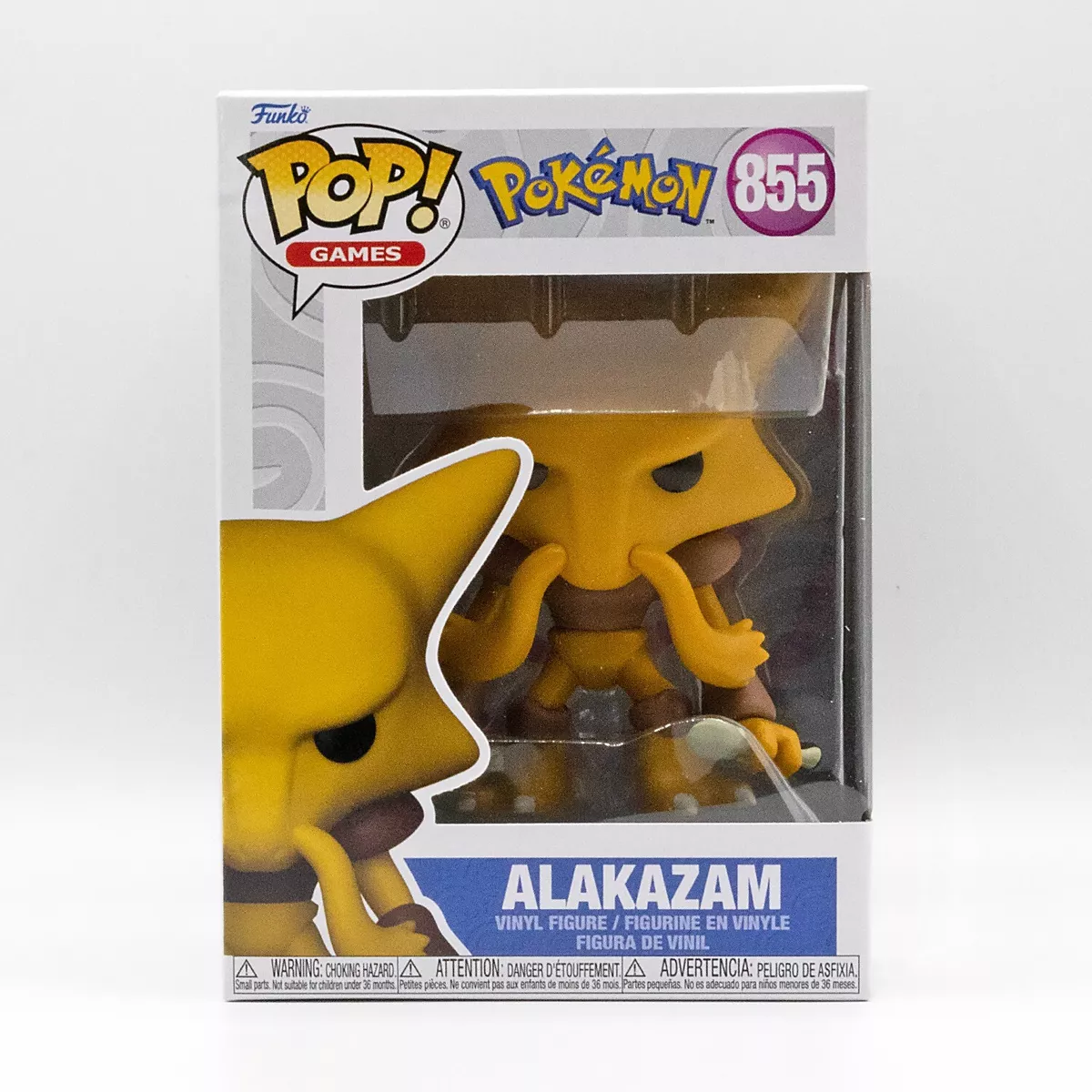 ESTOQUE] POP FUNKO 855 ALAKAZAM POKEMON - Sacred Toy