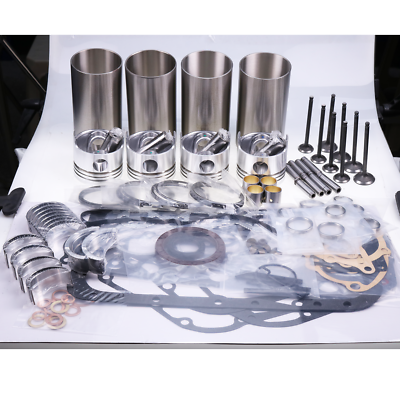 #ad S4L S4L2 Engine Rebuild Kit For Mitsubishi Piston Bearing Valve Set Bearing $325.85