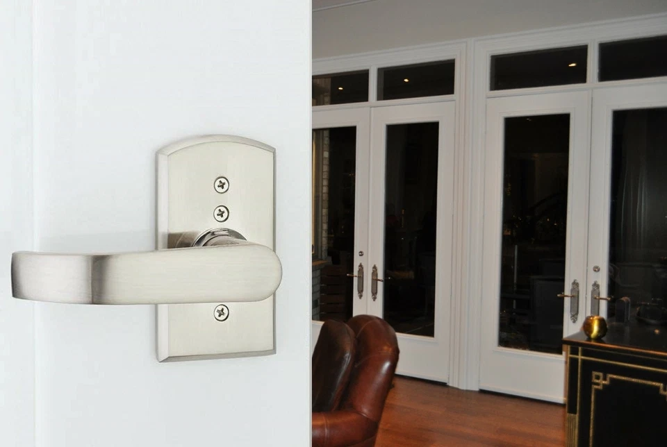 Cerradura de puerta de casa KeyPad: resistente a la intemperie, funciona con pilas, contraseña, para diestros Foto 3 de 4