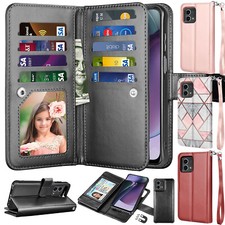 For Motorola Moto G Stylus 5G/G 5G 2023 2022 Wallet Leather Phone Case Cover