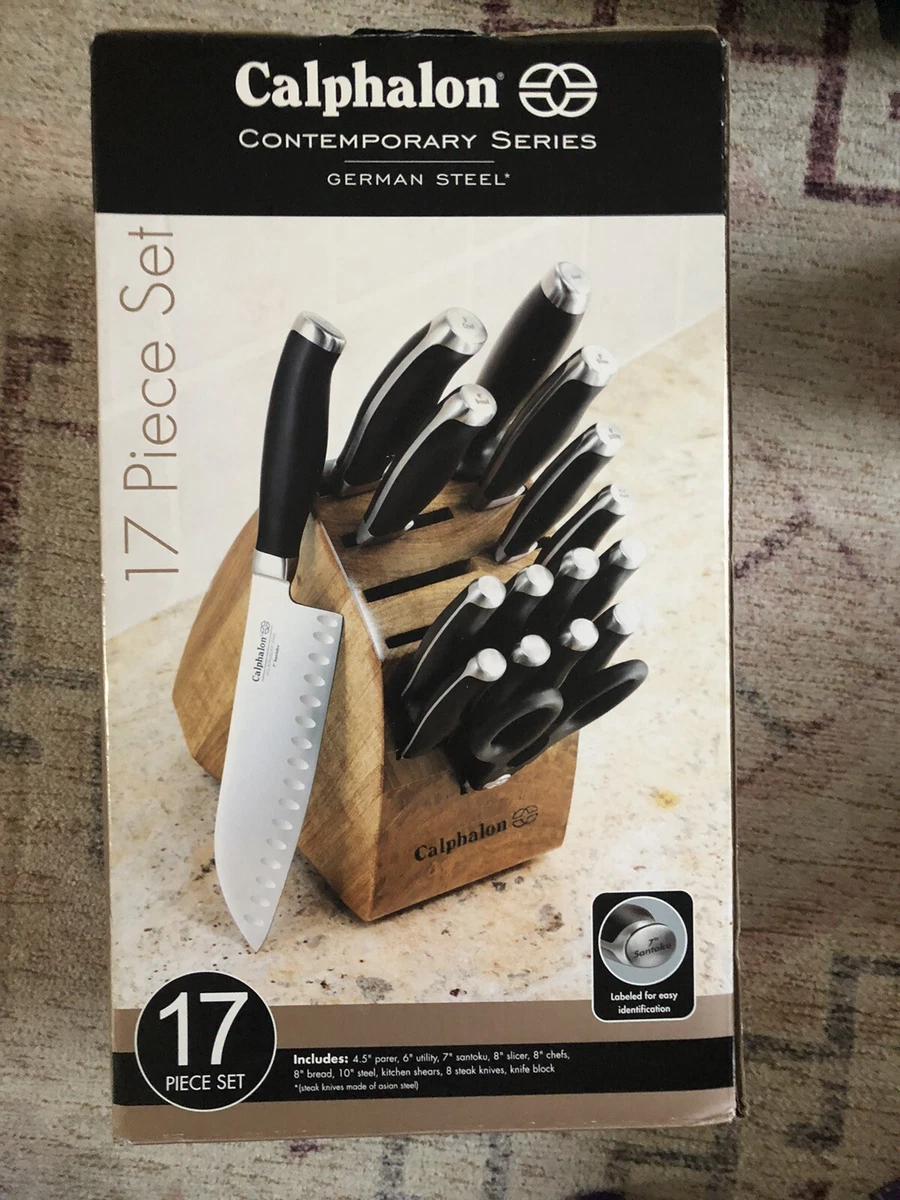 Calphalon Contemporary SharpIN Review: A High-End Knife Set