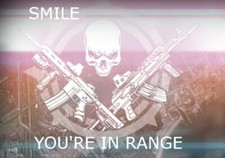 Funny Smile you're on camera Sticker