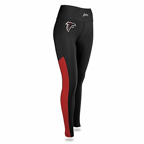 Женские леггинсы Zubaz NFL Atlanta Falcons с однотонным логотипом команды