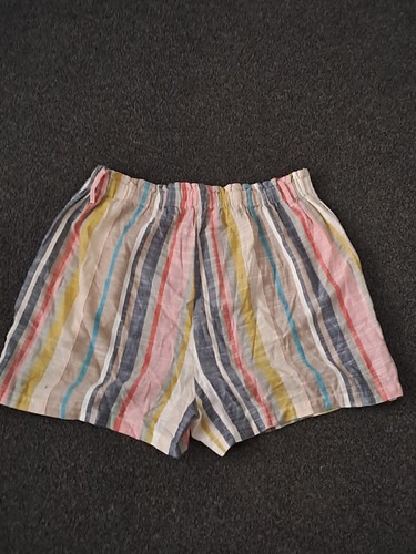 Women's Multicoloured Cotton Shorts Size 12 Papaya - Picture 6 of 9