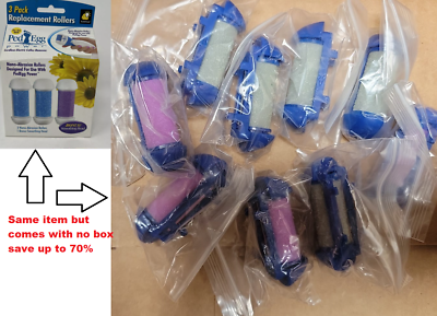 #ad #ad Ped Egg Power Genuine Refill Replacement Rollers 6 Pack FREE SHIPPING NEW $9.99