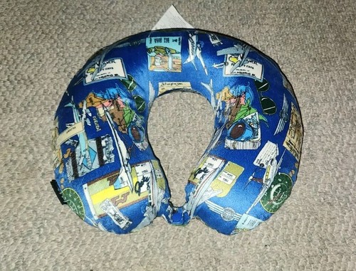 Nicole Miller Travel Neck Pillow Head Support Comfort