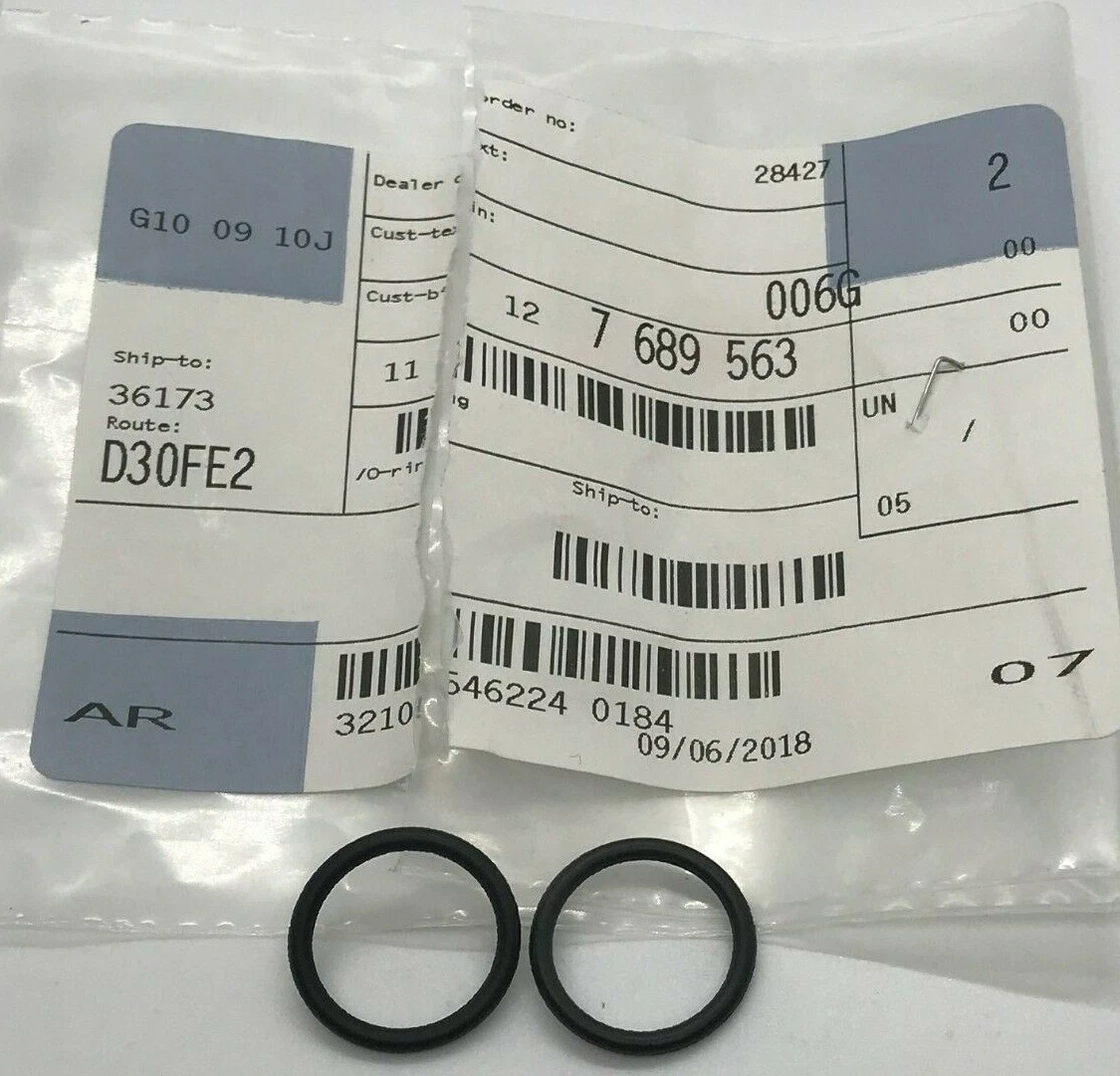 2) NEW OEM BMW Motorcycle O-ring 11127689563 Oil Pump Cylinder 
