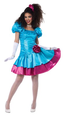 adult 80s prom dress costume 80s Party Dress Adult Costume
