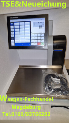 Mettler Toledo UC3 HTT-M  Ladenwaage  Kassenlizenz TSE Neueichung