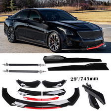 For Cadillac Cts Ats Front Rear Bumper Lip Spoiler Splitter Side Skirt Body Kits