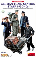 Miniart 38010 Bahnpersonal / German Train Station Staff - 1930 - 1940S - 1:35
