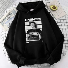 Eminem Hoodie Rapper Slim Shady  Unisex Rap Hip Hop Gift for Fan Pullover Top