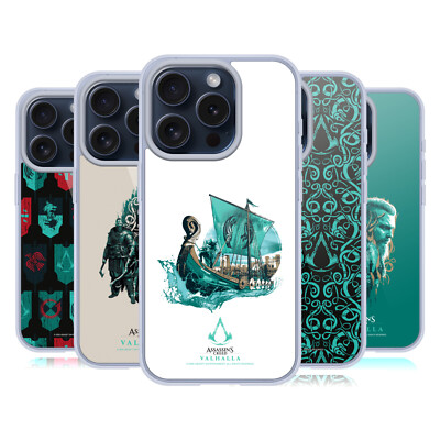 ASSASSIN'S CREED VALHALLA COMPOSITIONS AND PATTERNS GEL CASE APPLE iPHONE PHONES