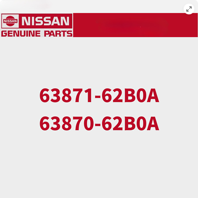 NISSAN GT-R R35 GENUINEFront Fender Emblem Right & Left Set 63871