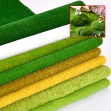 Grass Mat Model Green Artificial Lawn Turf Railroad Layout DIY Props Scene Model