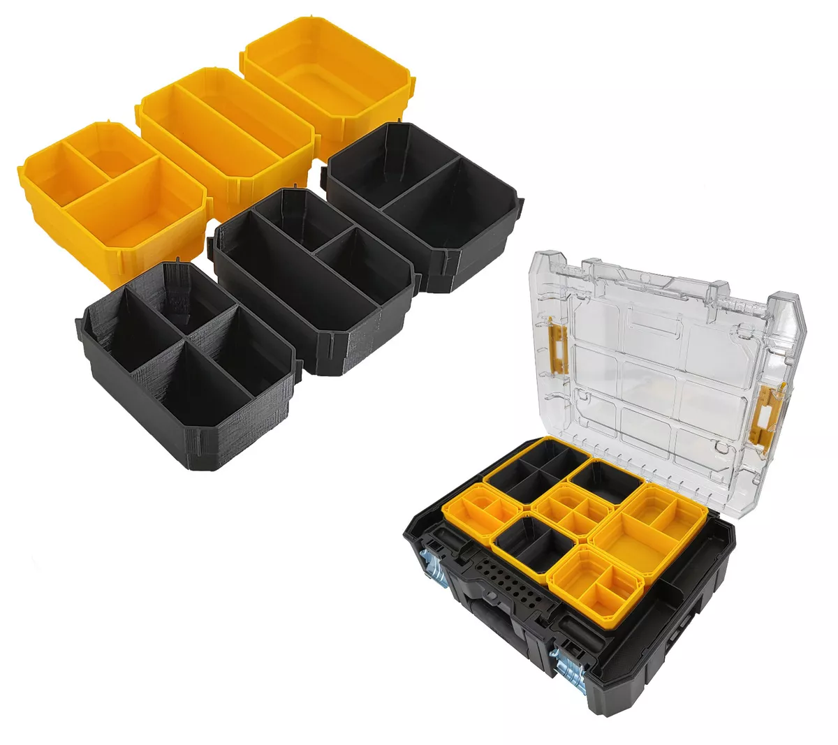 Dewalt TSTAK Organizer Compatible Small Nesting Cup Insert Bin