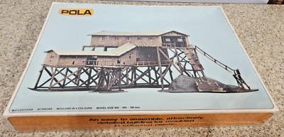 Vintage Pola HO 1:87 kit 351 Open-Cast Coal Loading Depot. Sealed.