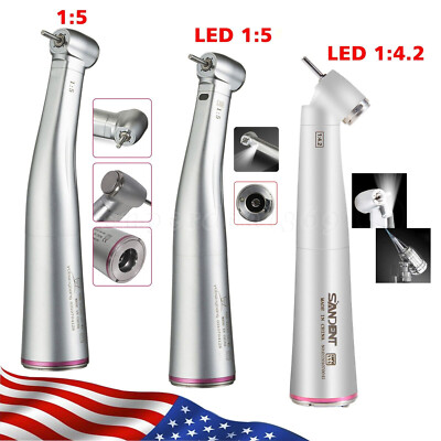 NSK Style Dental 1:5/1:4.2 Increasing Contra Angle LED Surgical Handpiece MX