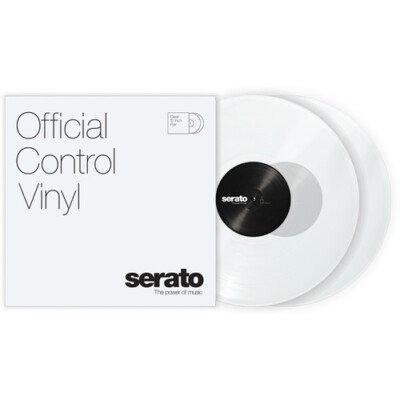 Serato 12'' Control Vinyl (Pair, Clear)