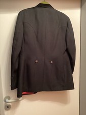 Reitjacke Herren easy Raiders Schwarz Innenfutter rot Gr&ouml;sse 50