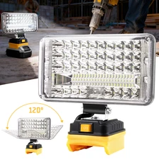 90W LED Work Light for DeWalt 20V battery - 9000LM Flood Light with USB Port