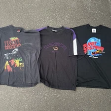 Vintage Tshirt Bundle Sizes Small And Medium Bob Marley Sports Planet Hollywood
