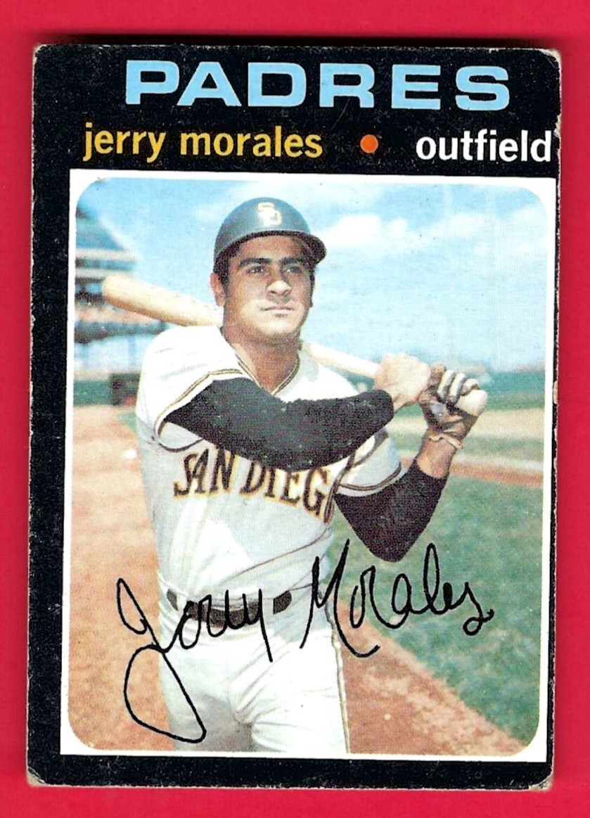 1971 Topps #696 Jerry Morales