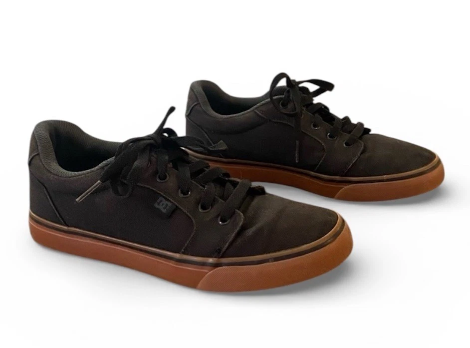 DC Tonik EUC Men’s Size 7 Skateboard Tennis Shoes Leather US Design Tan Brown DC Shoes Brown | eBay main image 3