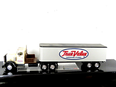 ertl true value tractor trailer Peterbilt model 344