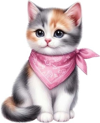 Farbe niedliche Baby Katze Wandkunst Schlafzimmer Laptop Dekor Vinyl Aufkleber Abziehbild 6 Größen