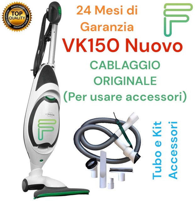 FOLLETTO VK150 NUOVO Vorwerk Tubo Accessori VK 150 CAVO 10m CABLAGGIO ORIGINALE