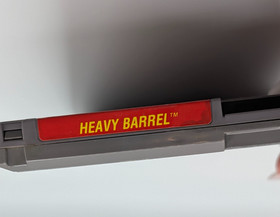Heavy Barrel Nintendo NES Game Cart ONLY AUTHENTIC TESTED