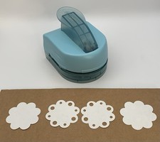 Creative Memories 2 Scallop Circle Maker 2-in-1 Paper Punch