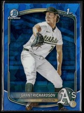 2025 Bowman Draft #BDC-171 Grant Richardson Chrome Sapphire