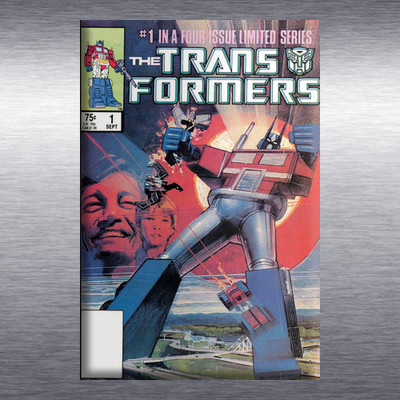 The Transformers #1 1984 Marvel Vintage Comic Cover High Quality Magnet
