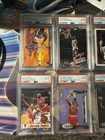 9 Card Lot Michael Jordan Psa 8 97 & 98 Ultra 89 Fleer 96&98 Tsc 93 Hoops 5th An