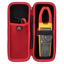 FBLFOBELI EVA Hard Carrying Case for 10.6 x 4.1 x 3.1 inches, Black & Red