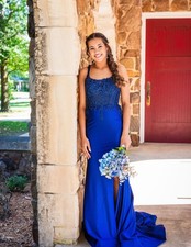 Royal Blue prom dress Size 6