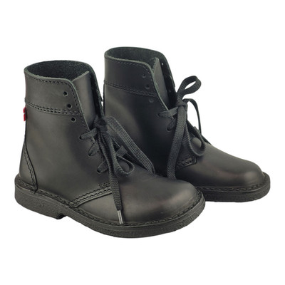Duckfeet Schuhe FABORG 4600 Black schwarz Leder Stieflette Damen