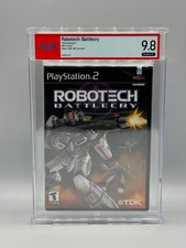 Robotech Battlecry Sony PlayStation 2 PS2 TDK Sealed New PSA 9.8 A+