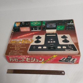 Junk EPOCH TV GAME Cassette Vision Console 1981 with Box & Manual No AC Adapter