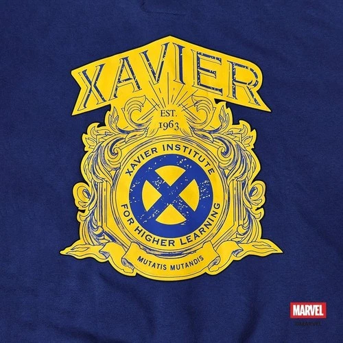 MARVEL X-MEN Limited Edition Varsity Jacket Blue Size Large -UNISEX - NEW & RARE image 4