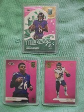 2024 Panini Donruss Elite Football Pink Parallel Lot