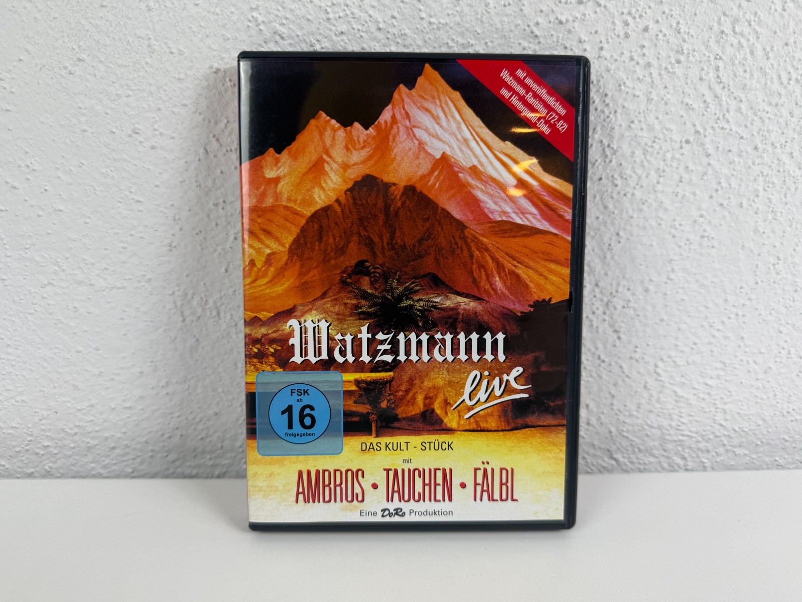 WATZMANN Live, Ambros Tauchen Fälbl DVD + Doku, Musik Austro Pop, 2002