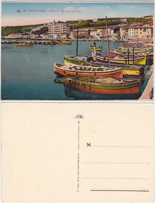 Cassis Un coin du Port 1928