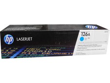 HP CE311A 126A Cyan Toner Cartridge Genuine OEM Original