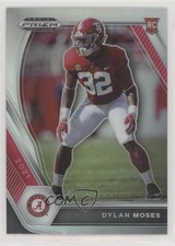 2021 Panini Prizm Draft Picks Silver Prizm Dylan Moses #140 0b32